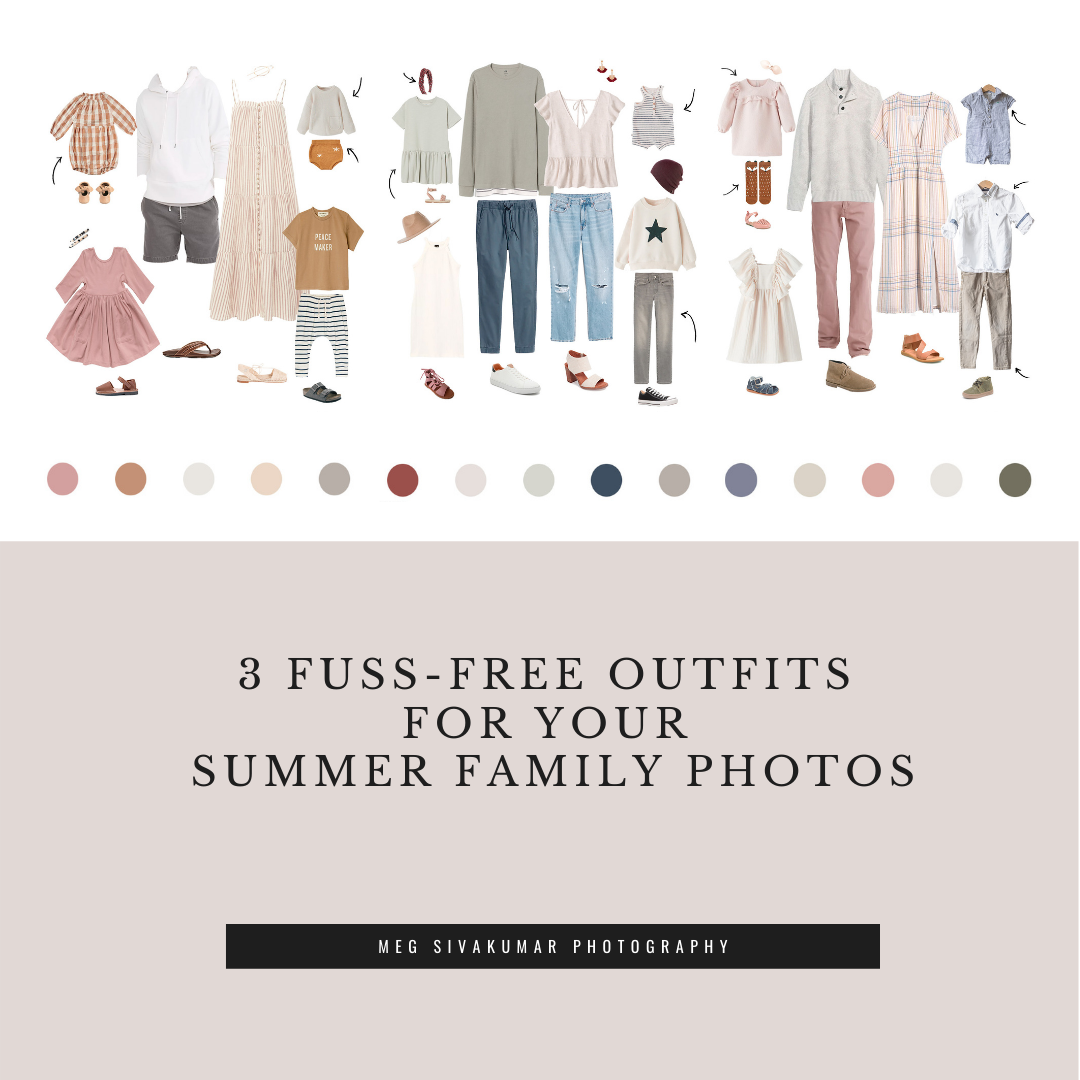 what to wear for your summer family photos